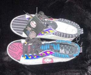 Disney The Nightmare Before Christmas Jack and Sally Mismatched Sneakers